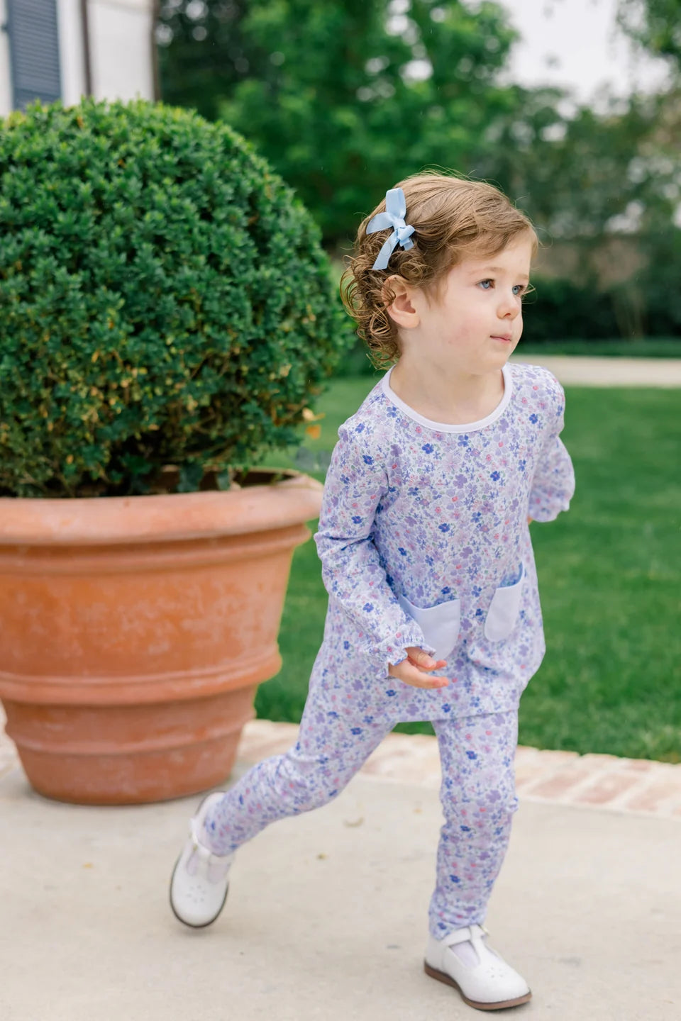 Iris Garden Tunic Set