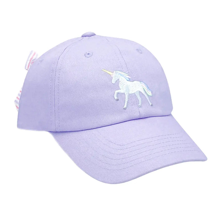 Kids Embroidered Hat- Rainbow Unicorn