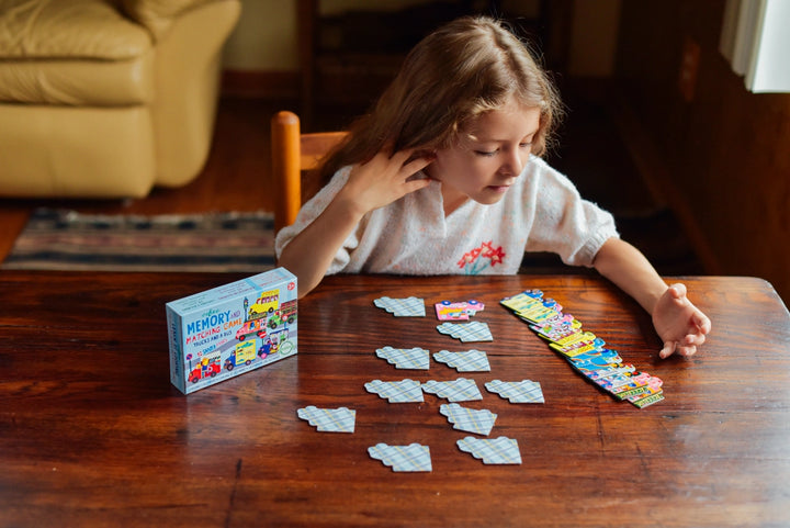 Trucks and A Bus Matching Game