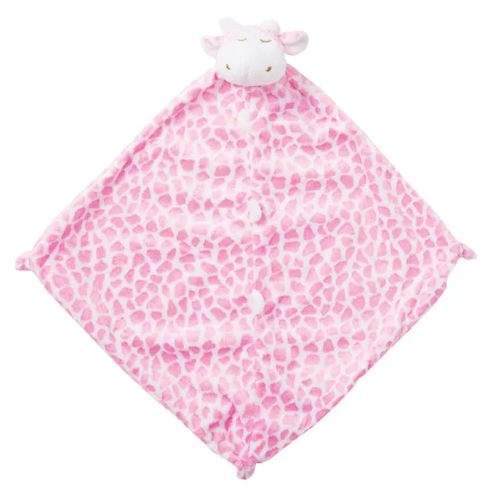 Lovie Blanket- Pink Giraffe