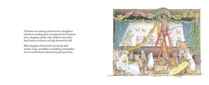 Angelina's Christmas by Katharine Holabird: Hardcover