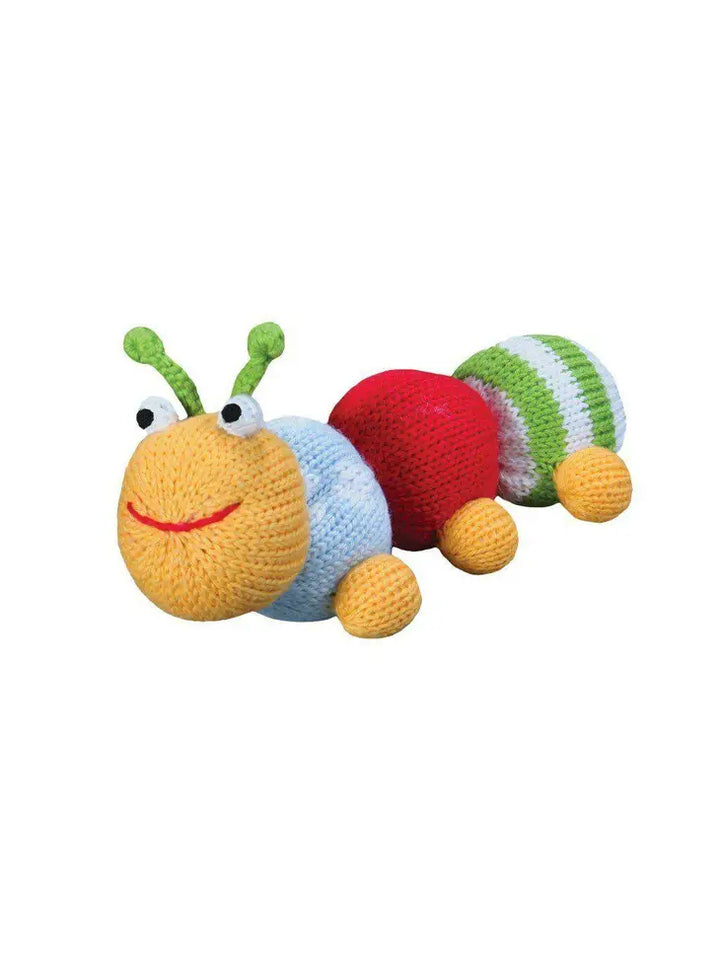 Nibble the Catepillar Crochet Rattle