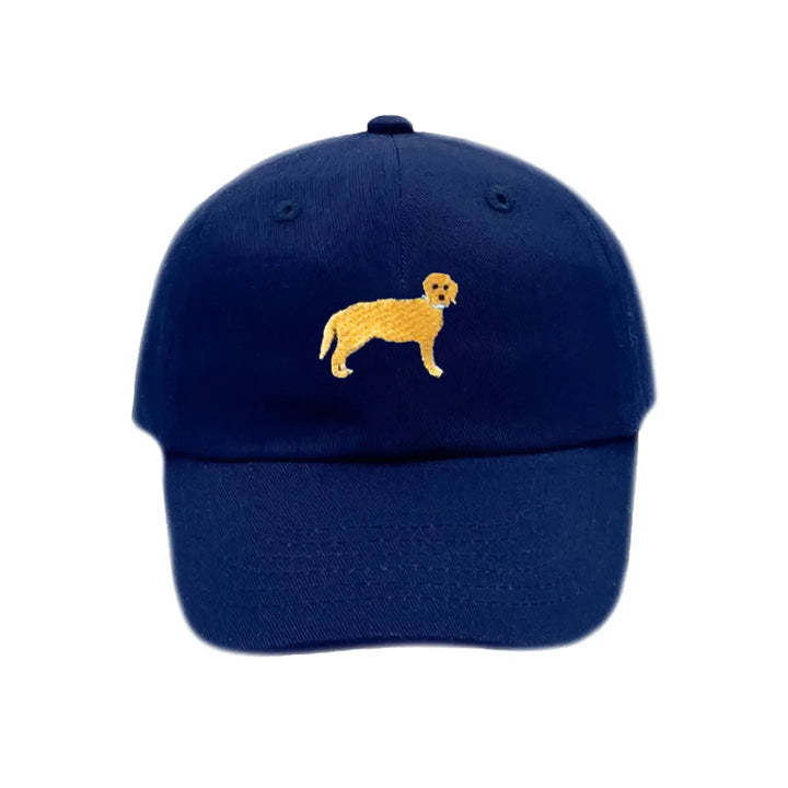 Kids Embroidered Hat- Dog