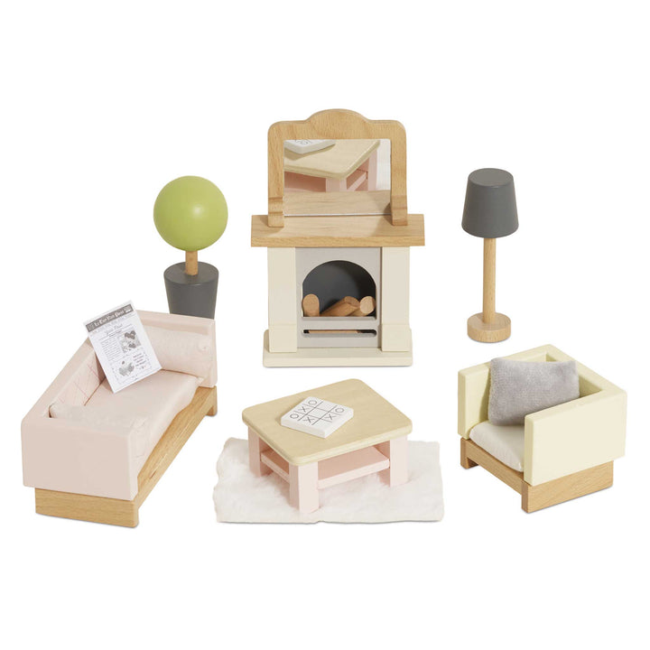 Dolls House Sitting Room Furniture Set