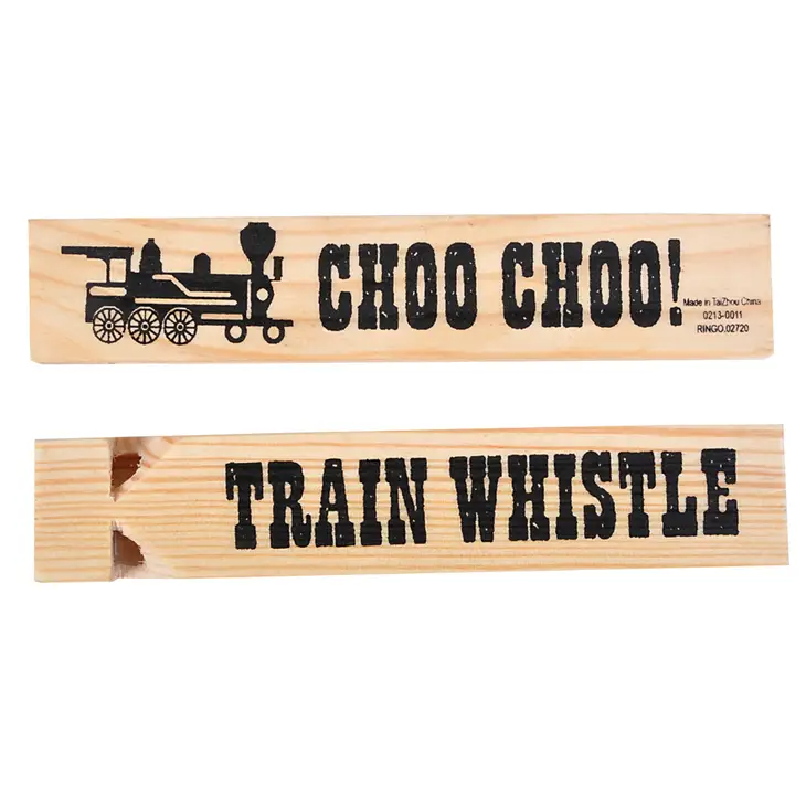 Wooden Train Whistle