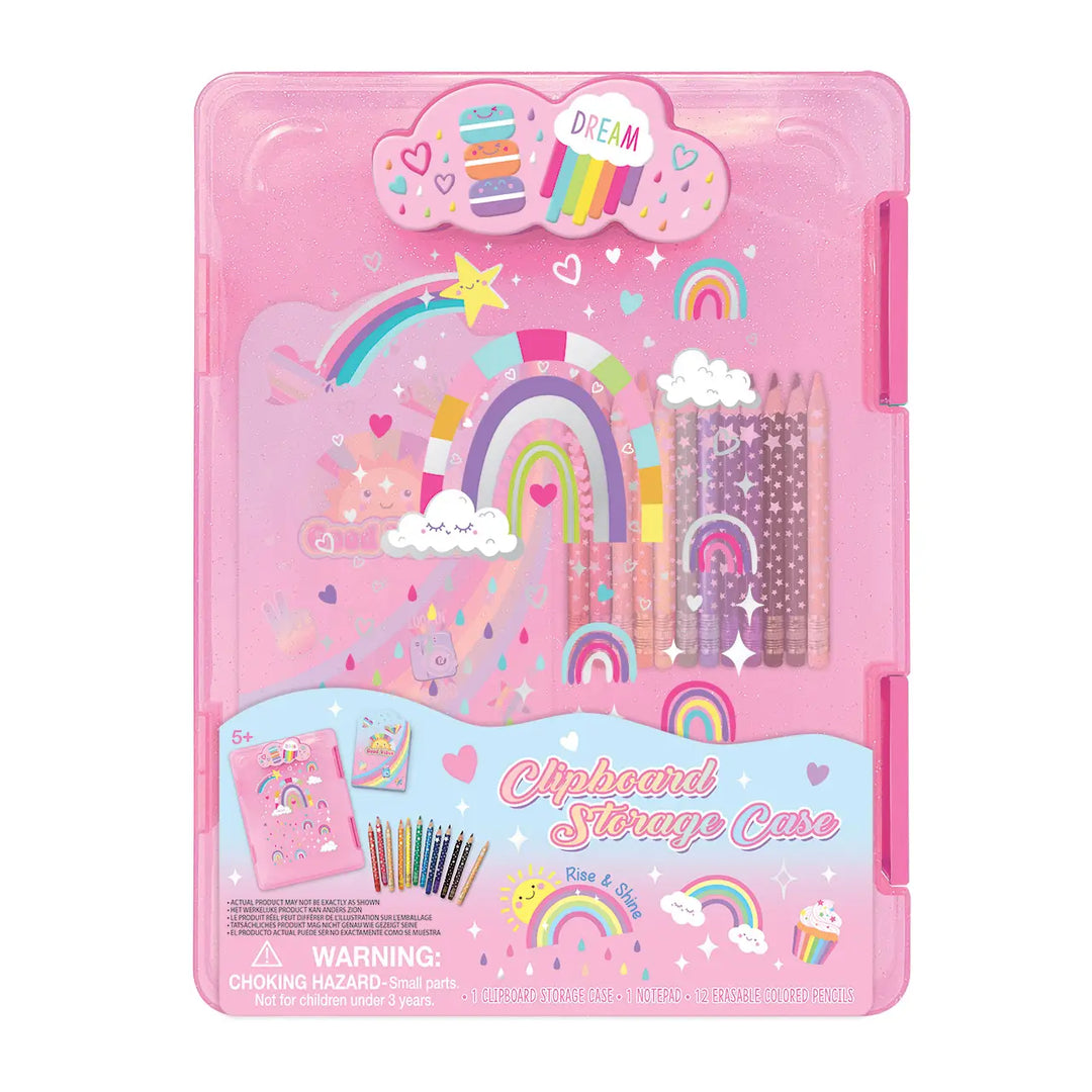 Clipboard Storage Case- Rainbow