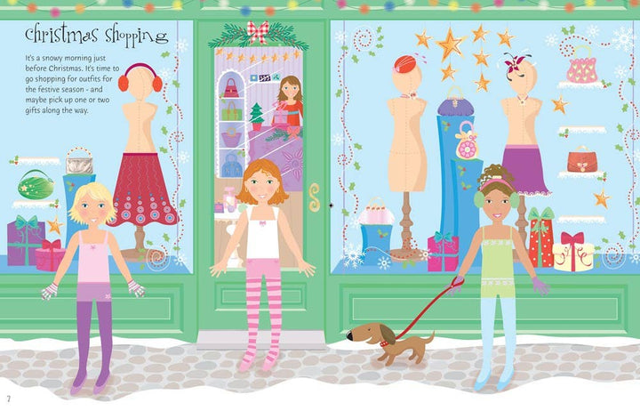 Sticker Dolly Dressing Christmas : Usborne