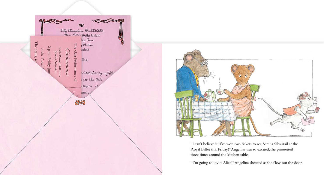 Angelina's Invitation to the Ballet