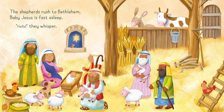 Baby Jesus board book: Usborne
