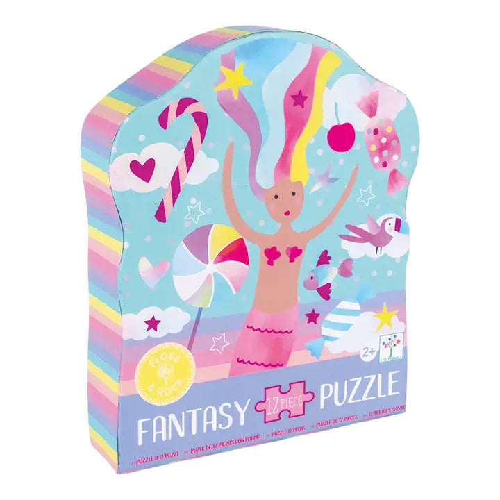 12pc Shaped Puzzle- Fantasy