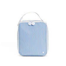 TRVL Lunch Box- Chambray Pimlico Stripe