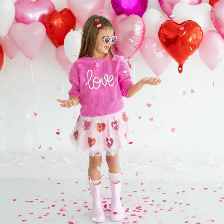 Sequin Heart Tutu