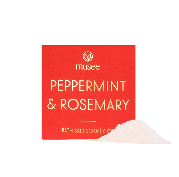 Peppermint & Rosemary Mini Salt Soak