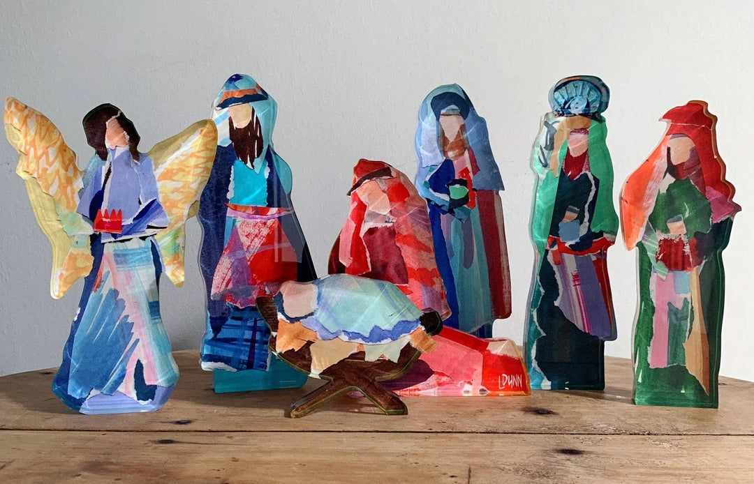 Acrylic Nativity Set- Small