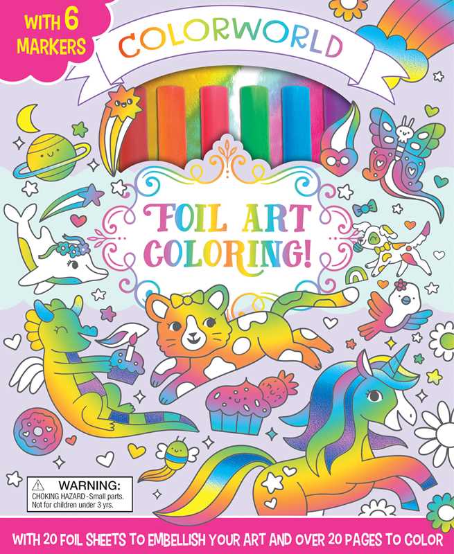 ColorWorld: Foil Art Coloring!