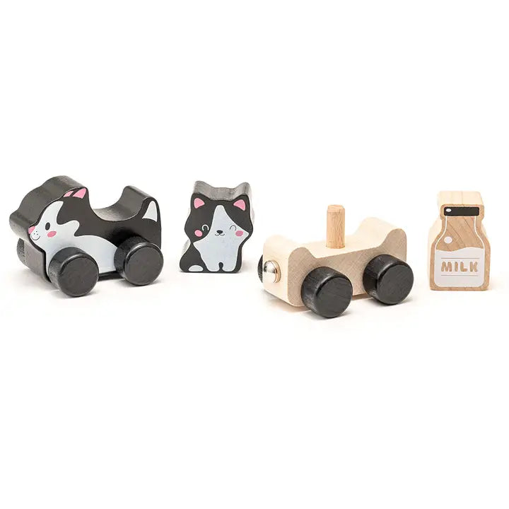 Wooden Toy Clever Kitties