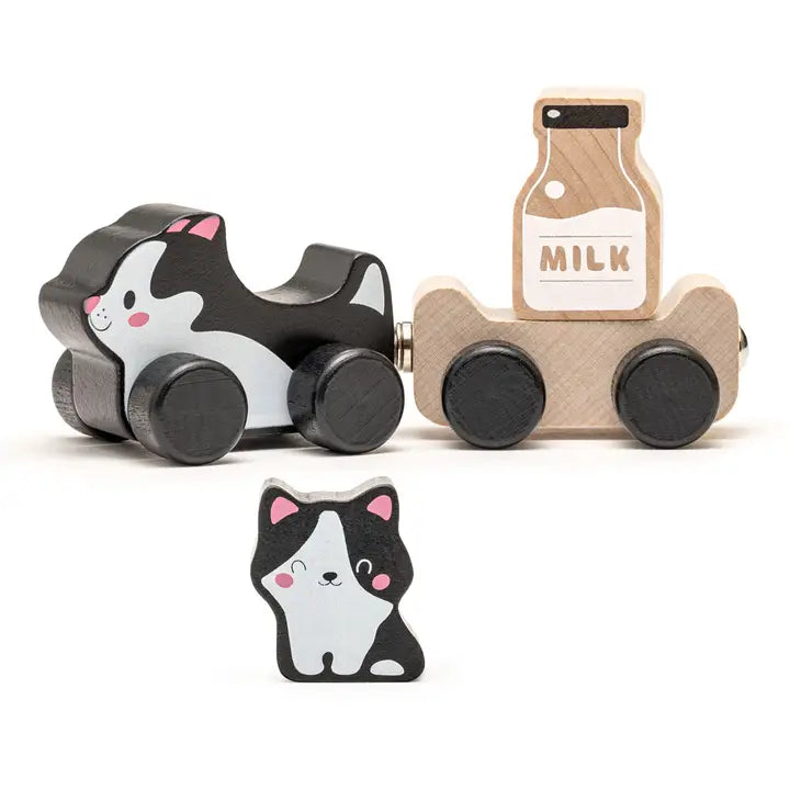 Wooden Toy Clever Kitties