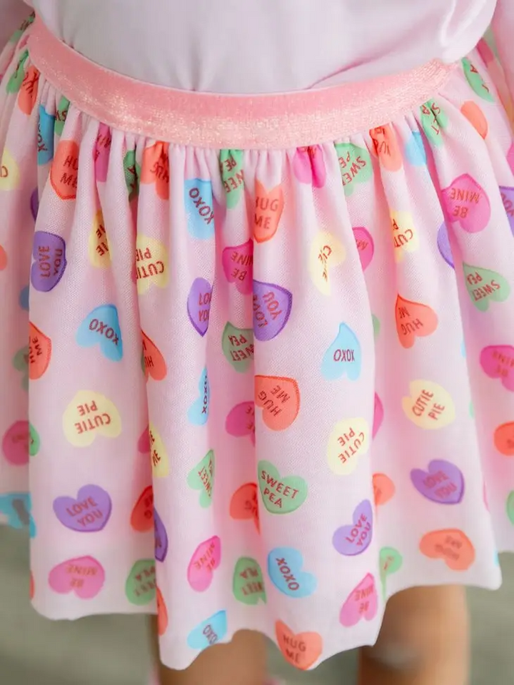 Candy Hearts Tutu sz6-10