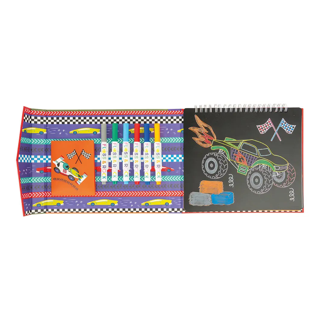 Cars Chalkboard Sketchbook