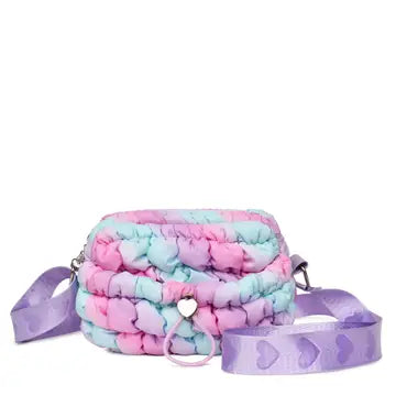 Quilted Scrunchies Mini Crossbody Bag- Mult Colors