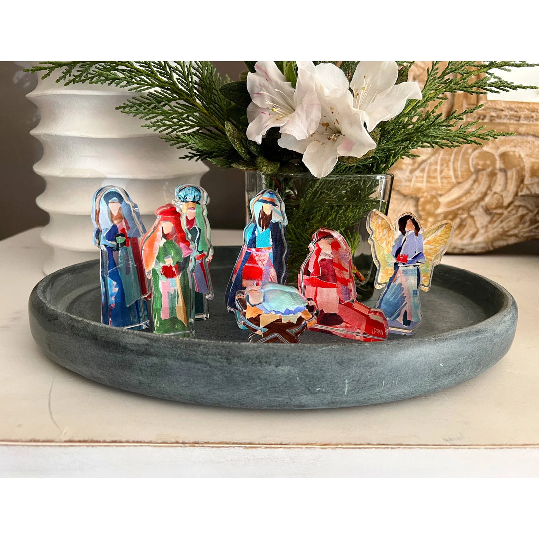 Acrylic Nativity Set- Small