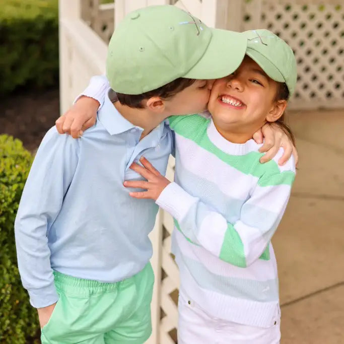 Kids Embroidered Hat- Golf Clubs
