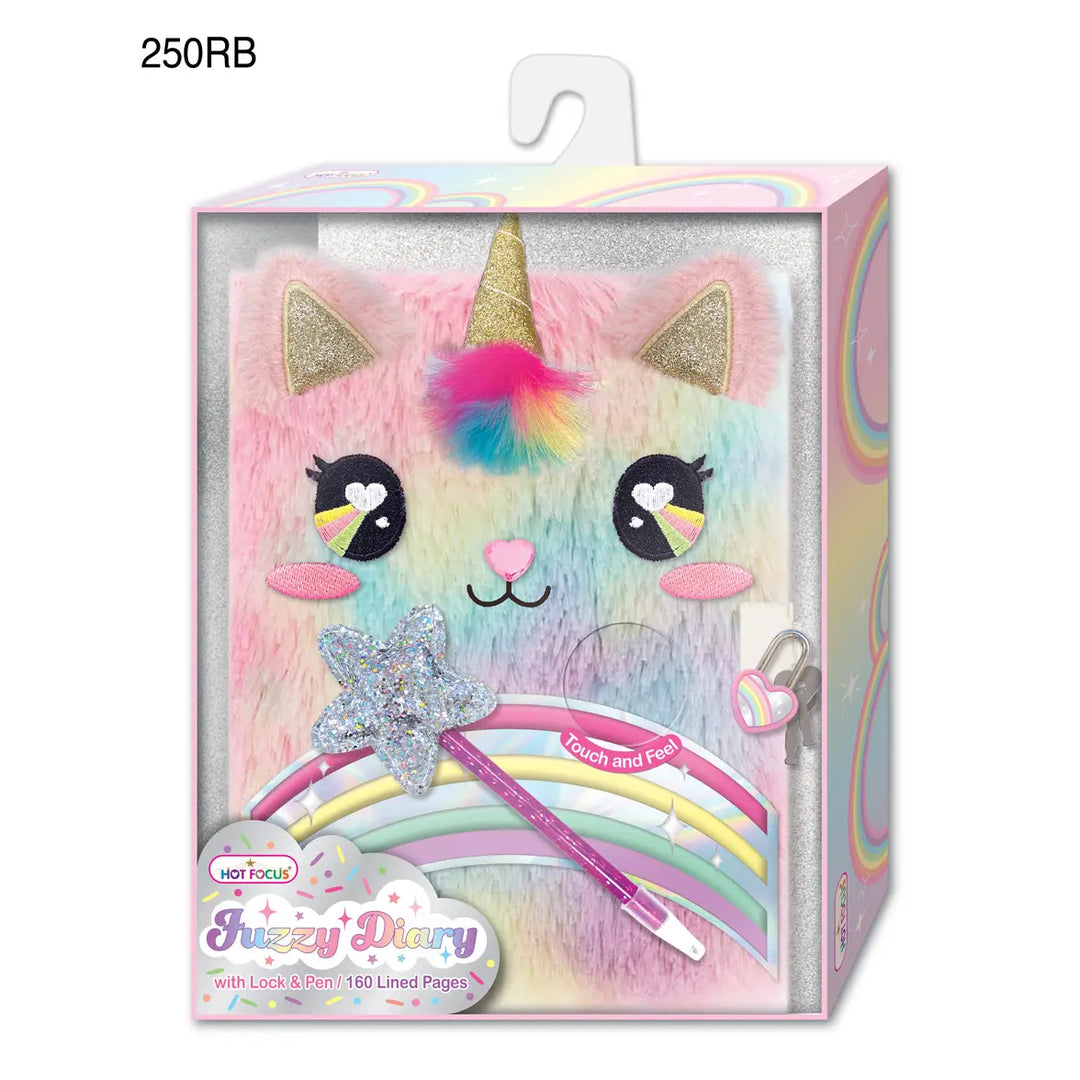 Fuzzy Diary- Rainbow