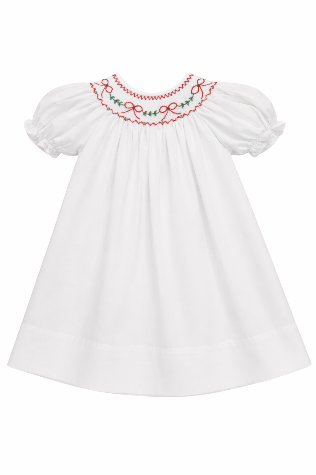 Red Bows and Garland Dress