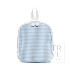 TRVL Bring It- Mist Gingham