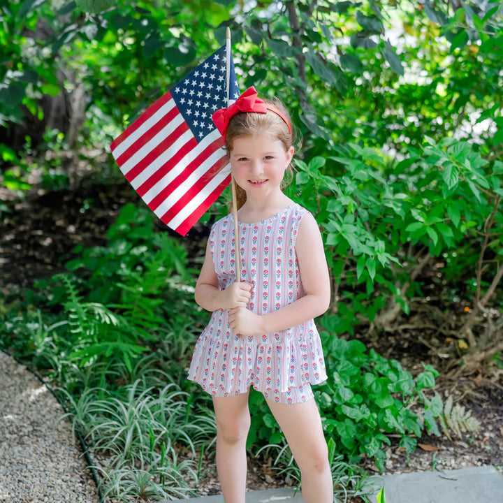 Poppy Girls' Short Set- Liberty Floral