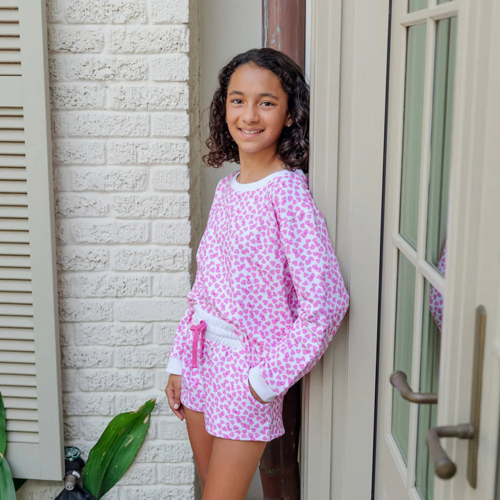 Stella Sweatshirt Short Set