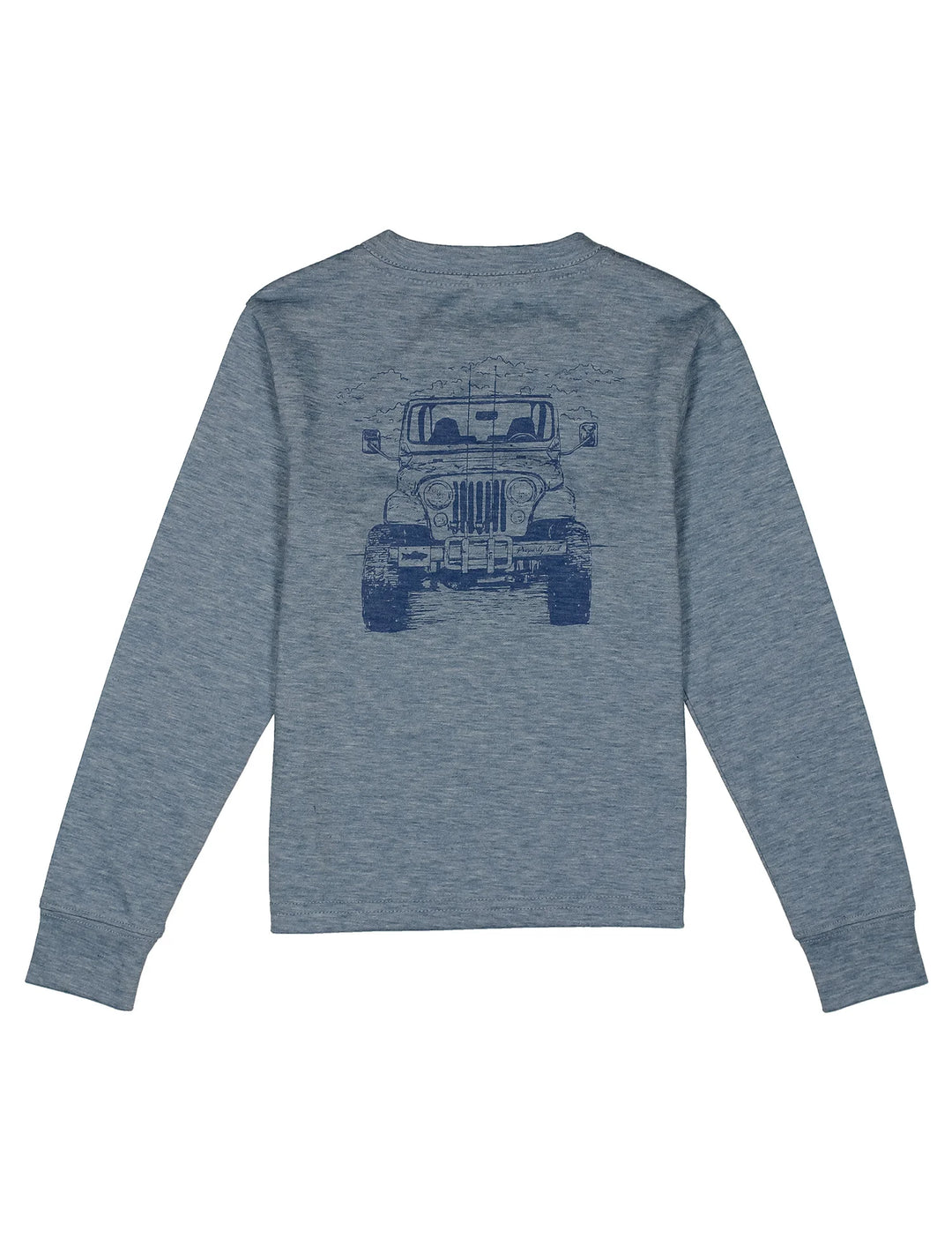 Boys Portland Pocket Tee- Rod Runner Ocean