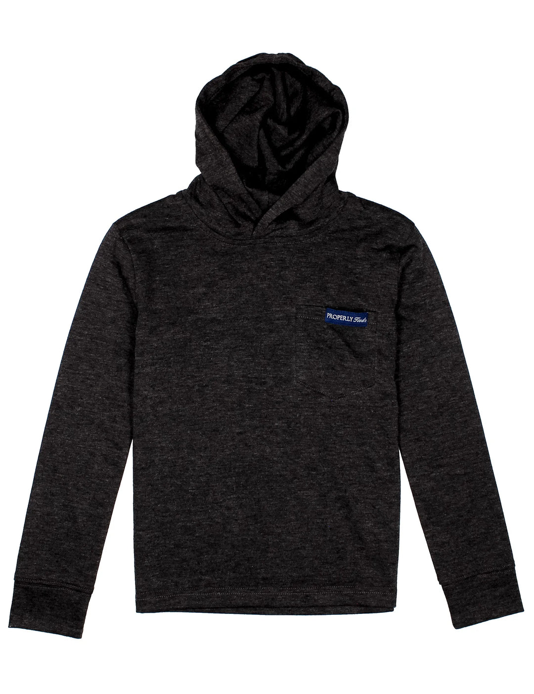 Portland Hoodie- Black Heather