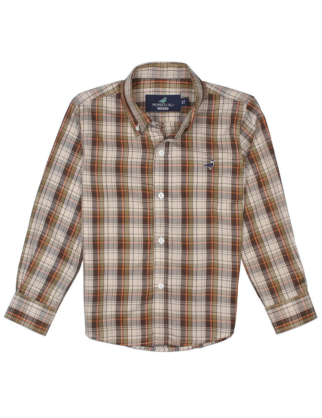 Boys Seasonal Sportshirt- Campfire