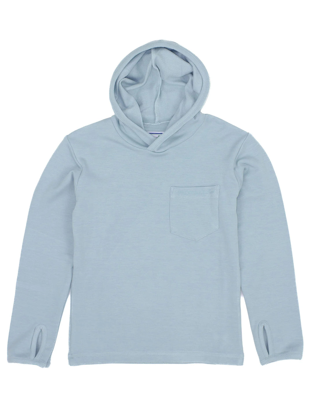 Boys Shoreline Hoodie- Light Blue
