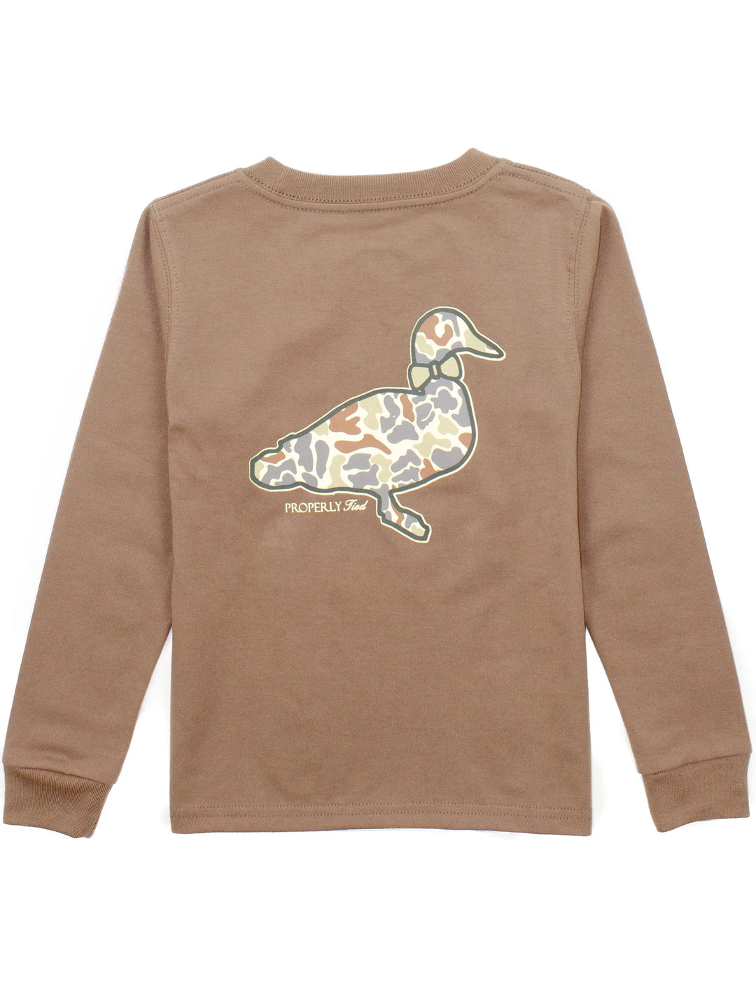 Boys Tee- Camo Logo