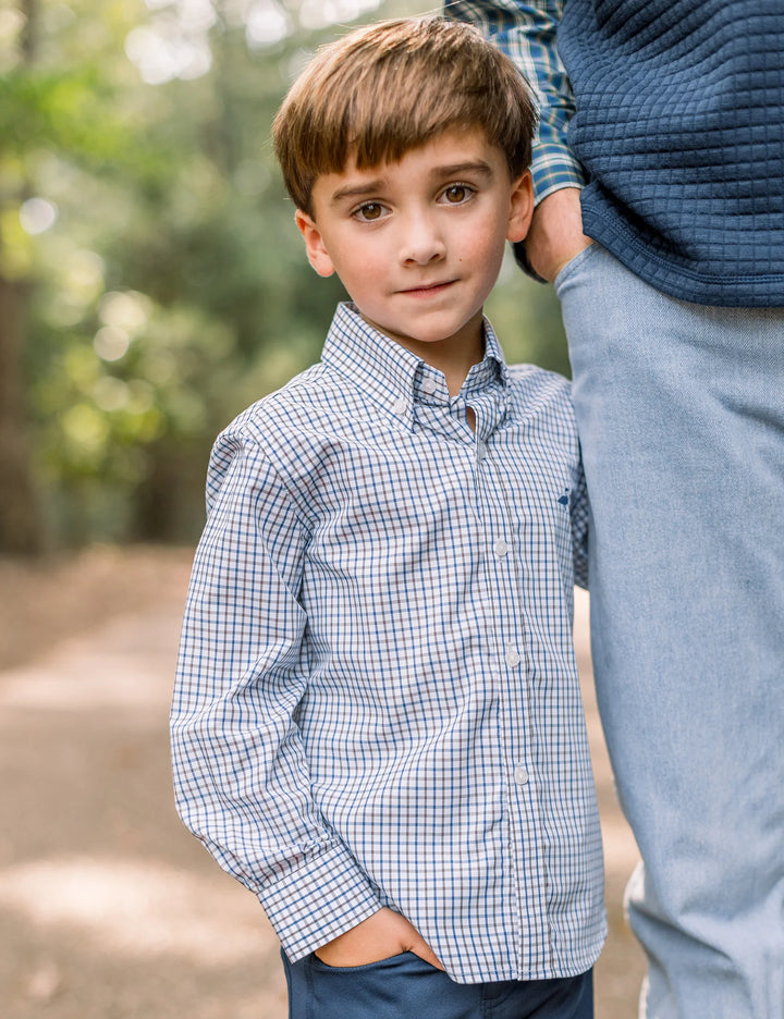 Boys Seasonal Sportshirt- Carolina