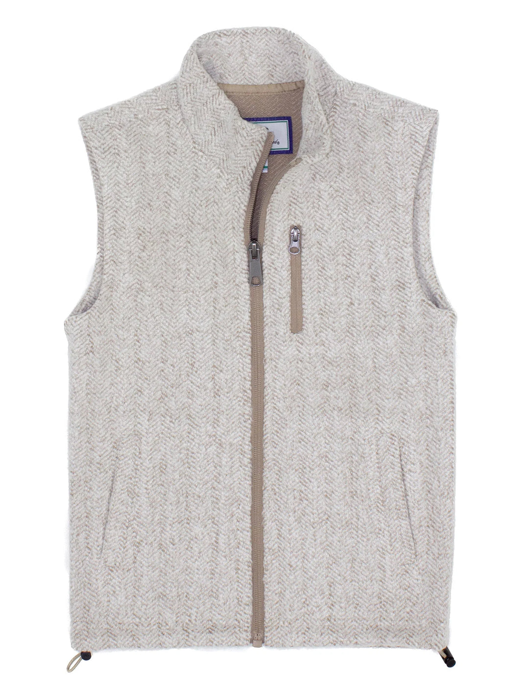 Boys Upland Vest- Cream