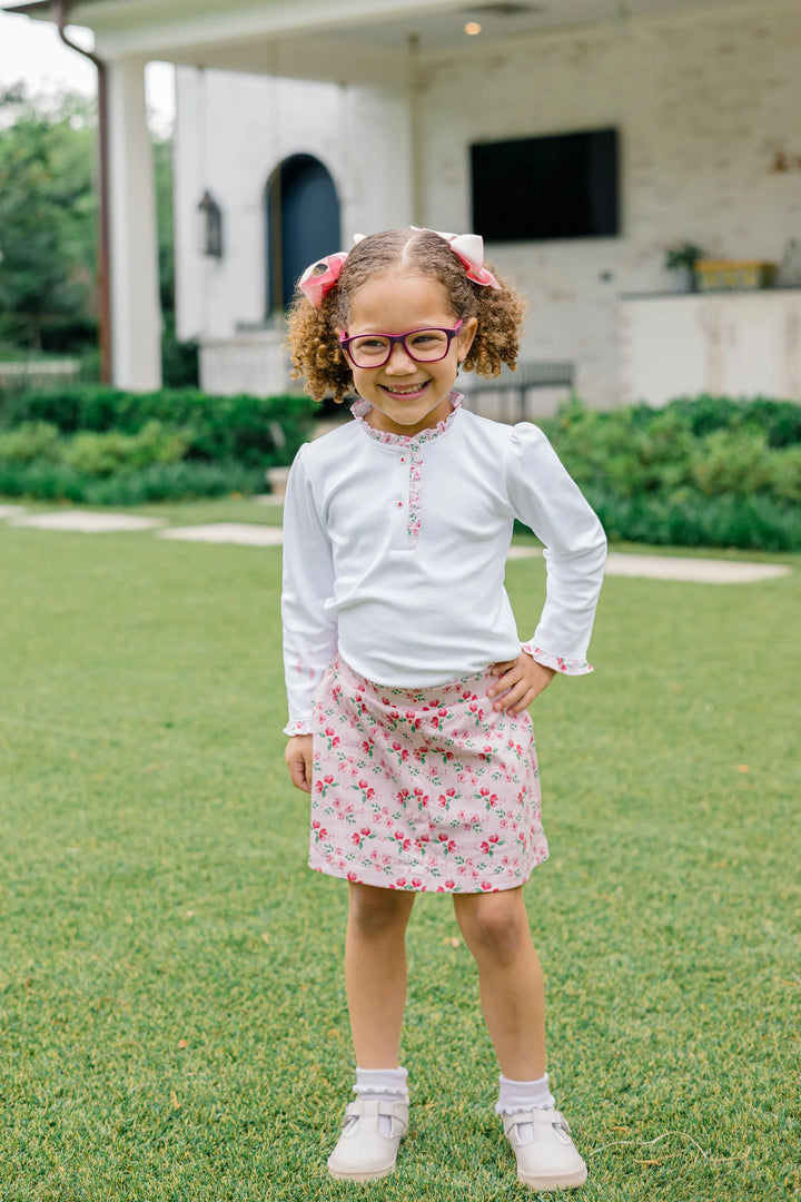 Zinnia Scallop Skort Set