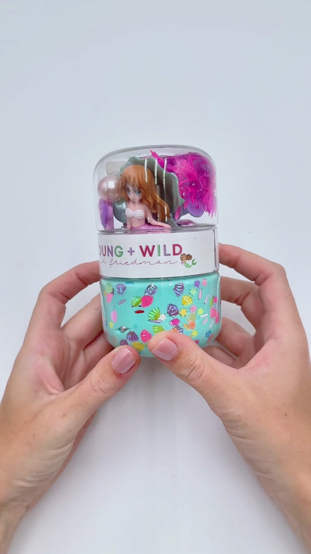 Grab and Go Dough Jar- Mermaid