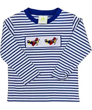 Smocked Harry Plane Tee Pant Set sz3