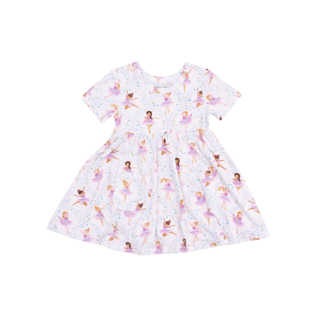 Bow Ballerina Twirly Dress