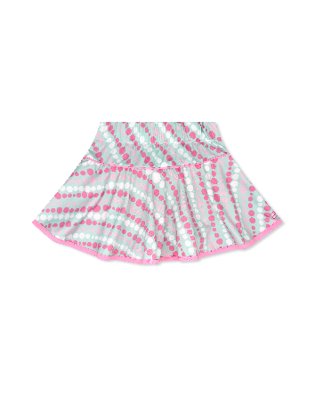 Quinn Skort- Brilliant Bubbles, Flamingo