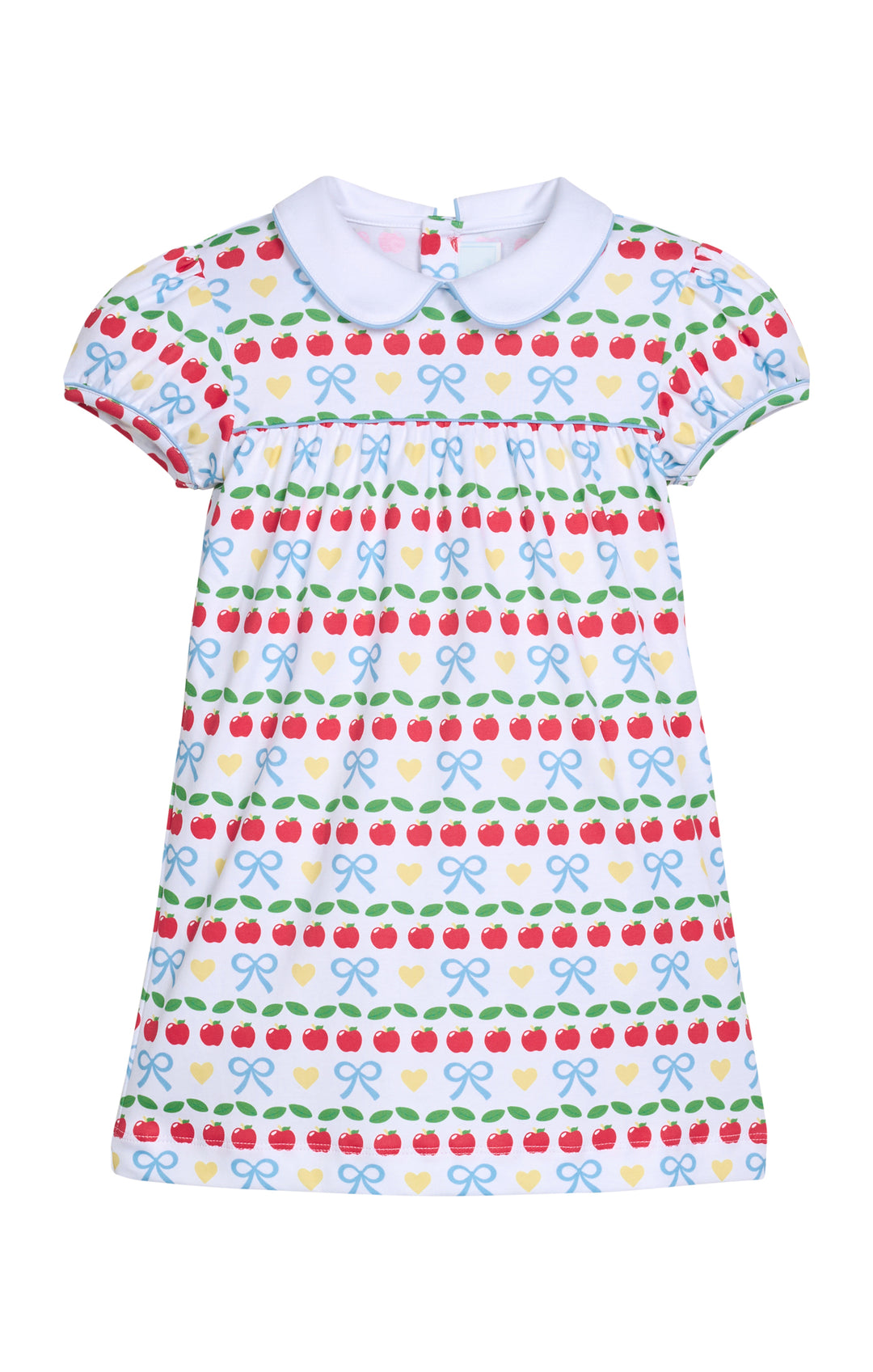 Short Sleeve Evelyn Dress- Apple Days
