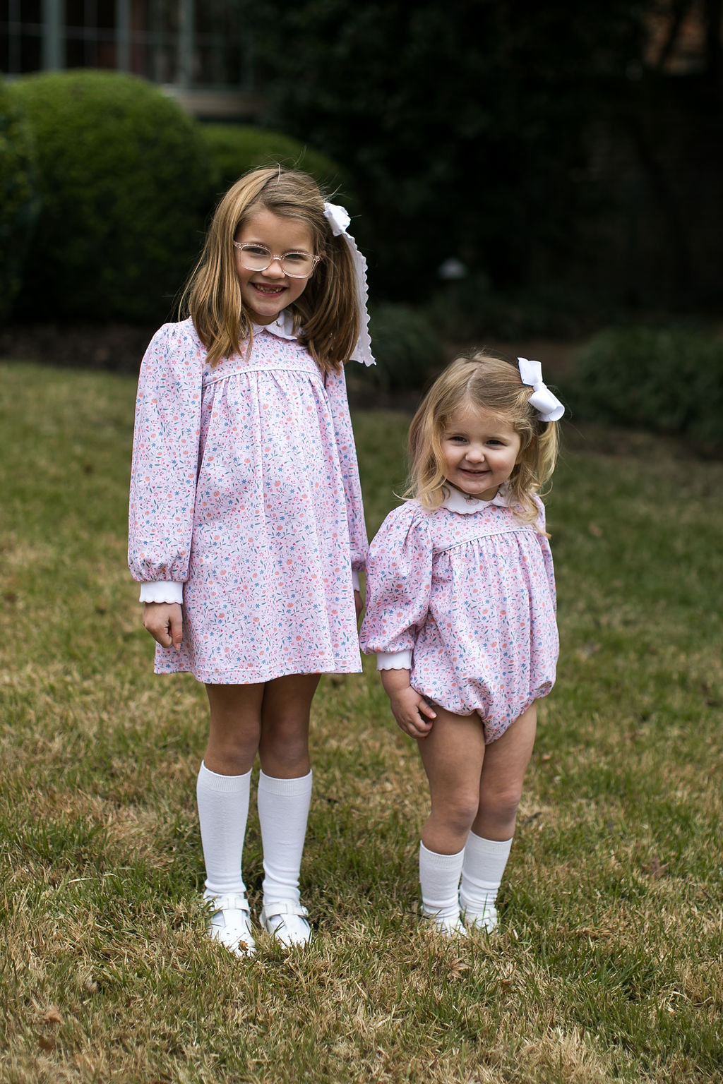 Memory Making Dress Long Sleeve - Pumpkin Grove Floral