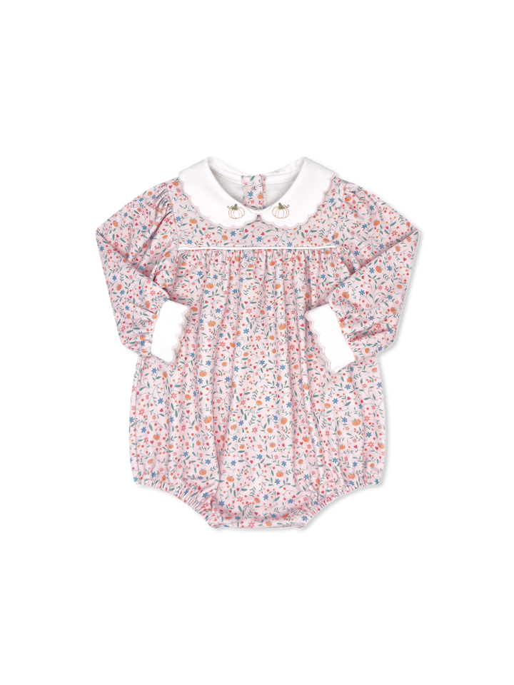 Memory Making Bubble Long Sleeve - Pumpkin Grove Floral