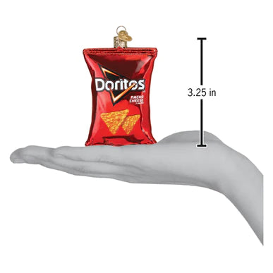 Doritos nacho cheese chips ornament - The Orange Iris 