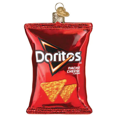 Doritos nacho cheese chips ornament - The Orange Iris 