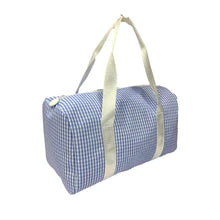 TRVL Mini packer- gingham sky - The Orange Iris 