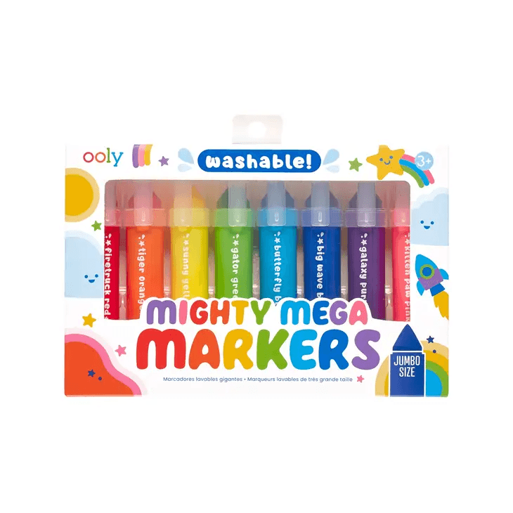 Mighty Mega Markers- set of 8 - The Orange Iris 
